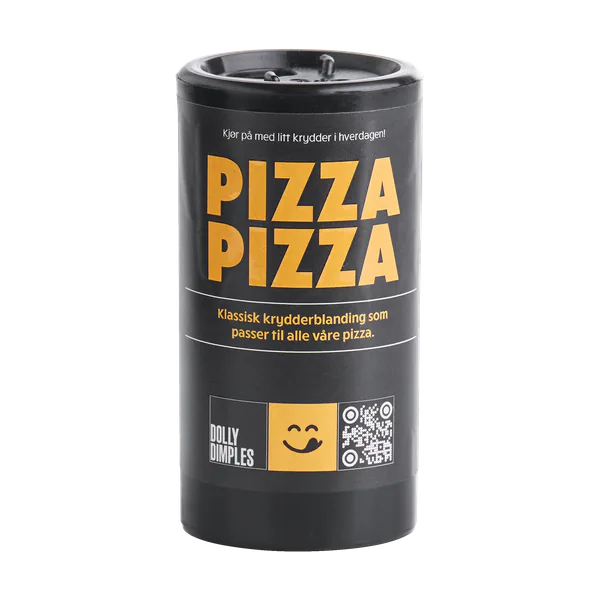 Dollys Delish PizzaPizza, pizzakrydder i svart boks